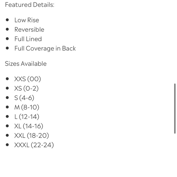 Coral Reef Swim Reversible Bottoms - Picture 6 of 6